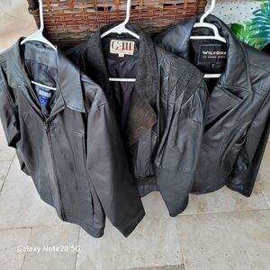 Leather jackets
